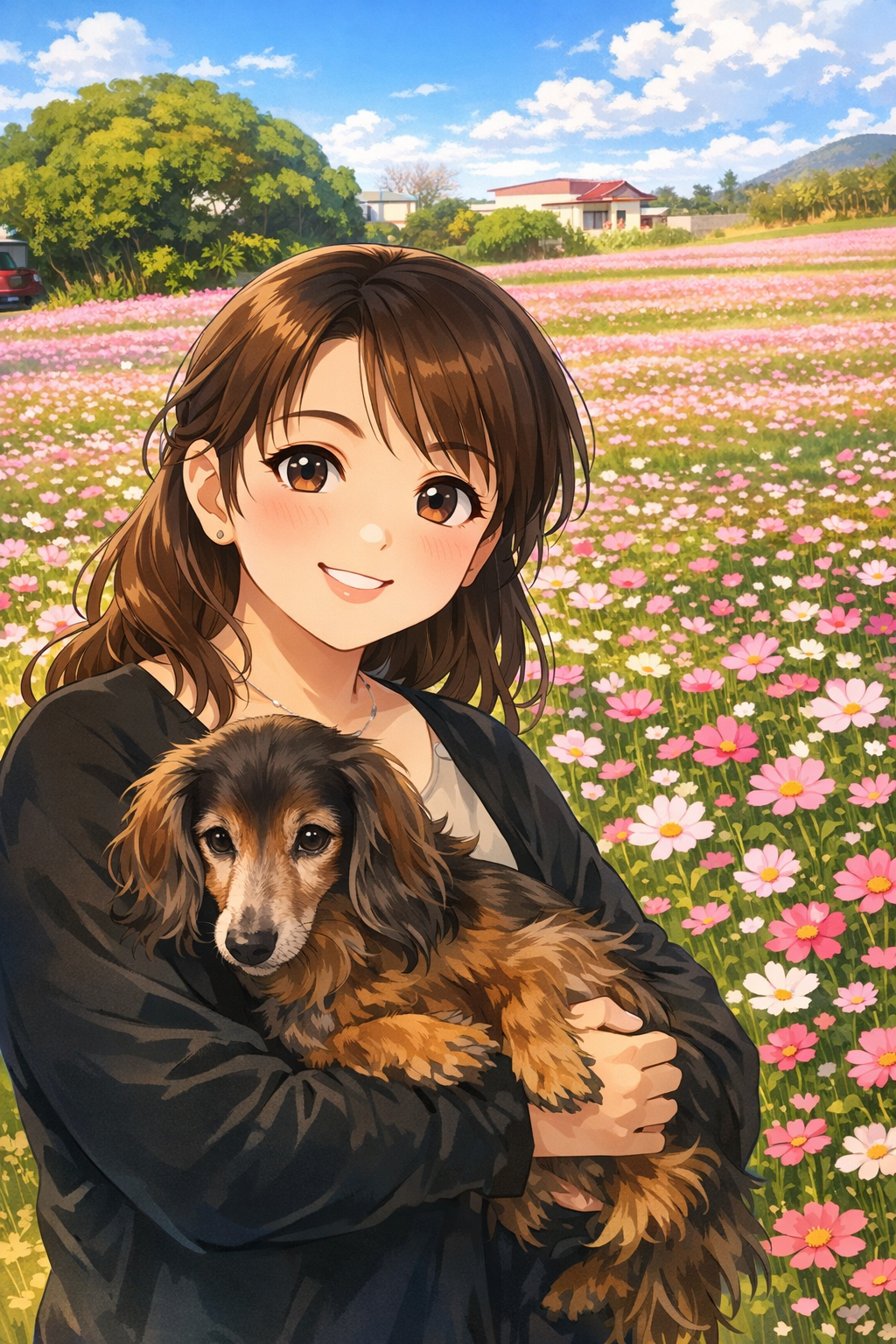 恥ずかしがり屋のちっちです。